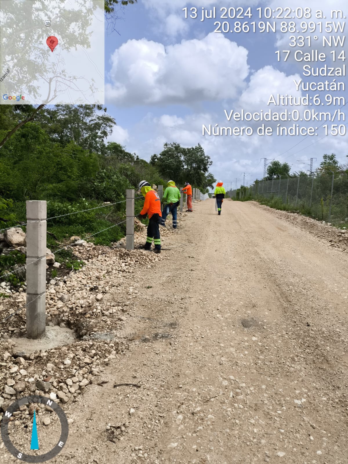 Detalle de malla borreguera galvanizada